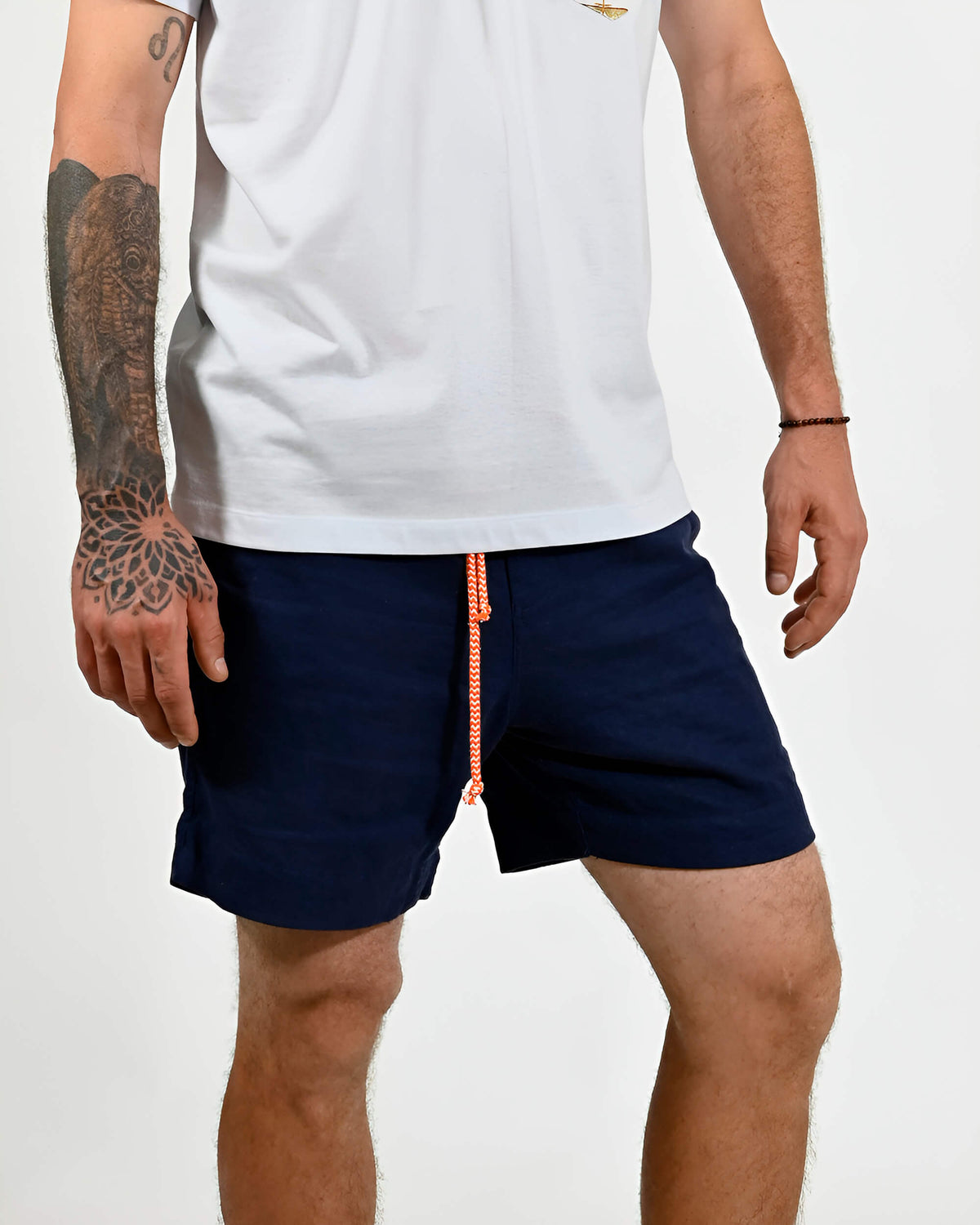 Shorts Marinho Linho
